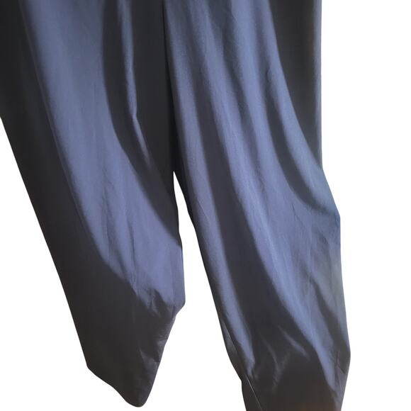 Plus Size Women's Navy Blue Wide Leg Jumpsuit with Belt size 26. - Picture 2 of 6